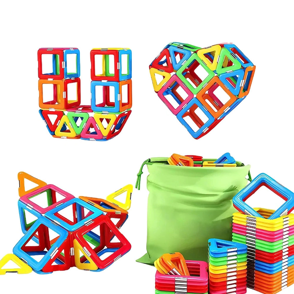 100PcsMagneticBlocks-STEMMagneticBuildingTilesforToddlers20