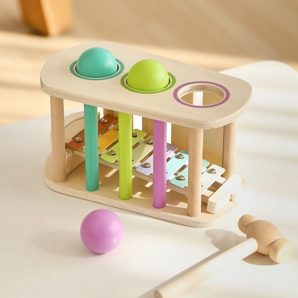 Montessori2-in-1WoodenXylophoneandBallDropToy_10