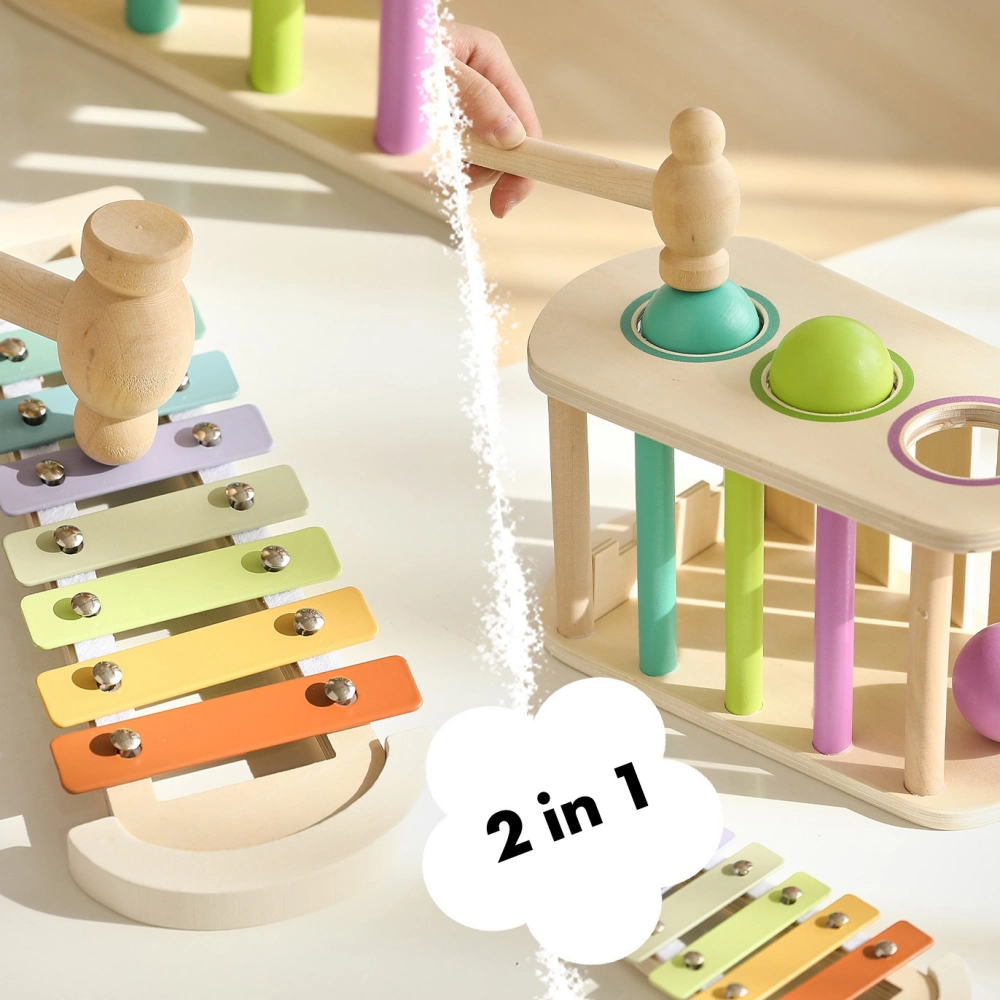 Montessori2-in-1WoodenXylophoneandBallDropToy_4