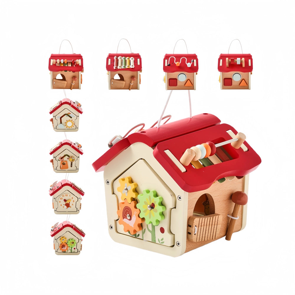 Montessori5-in-1WoodenActivityHouseforToddlers_1