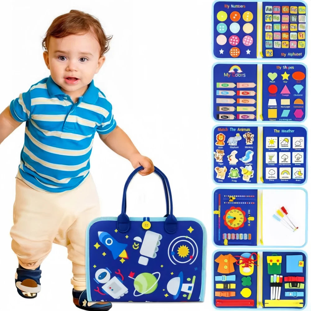 MontessoriFeltBusyBoard-InteractiveHandbagActivityToyforToddlers._4