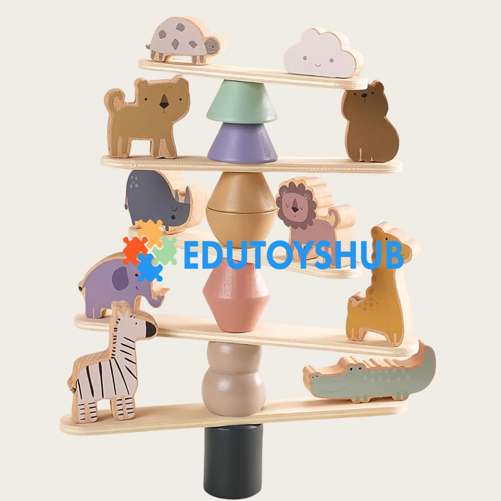 MontessoriWaldorfWoodenAnimalPlaySetforKids-a