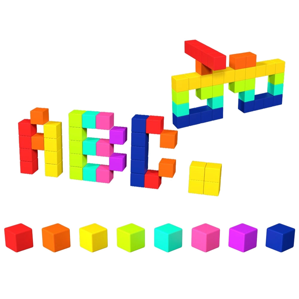 STEM MagneticBuildingBlocksMagic3DGeometryPuzzleCube_4