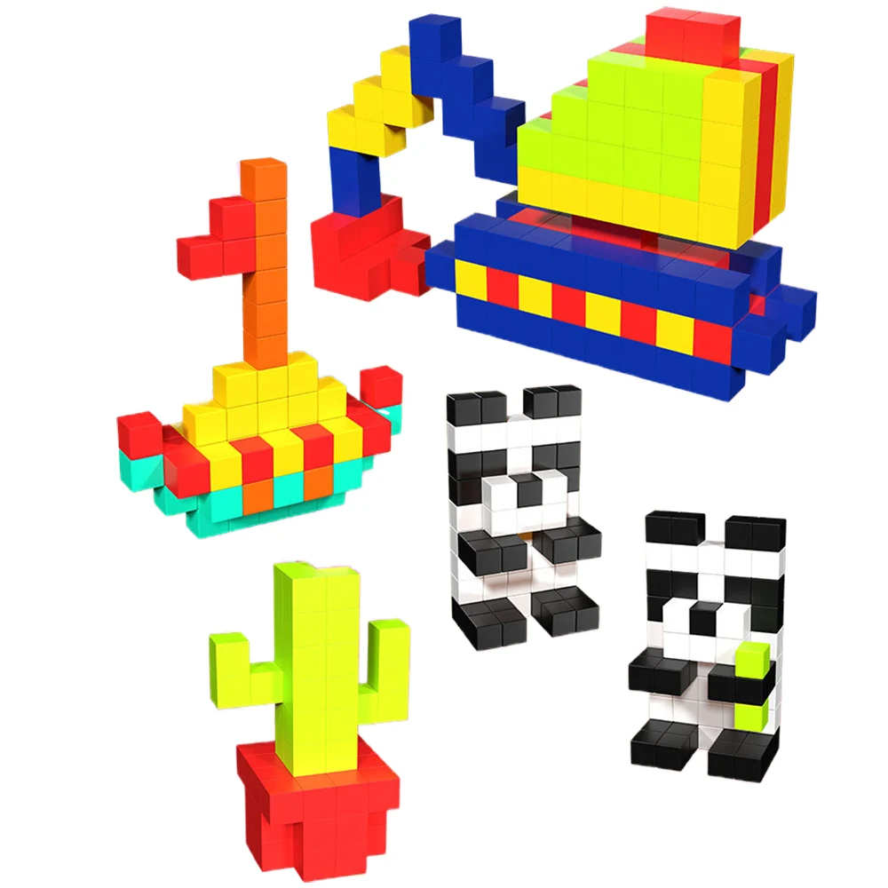 STEM MagneticBuildingBlocksMagic3DGeometryPuzzleCube_5