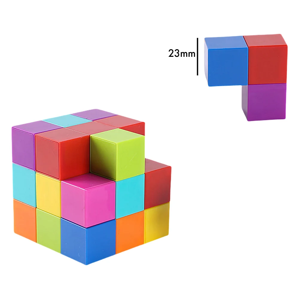 STEM MagneticBuildingBlocksMagic3DGeometryPuzzleCube_7