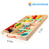 STEM MontessoriWoodenKidsBabyToySimulationRepairToolBox_5